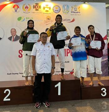 Donny Irawan SE Berikan Ucapan Selamat atas Lolosnya 2 Atlet Putri PERKEMI Lampung ke PON XXI/2024