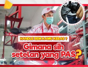 Rem Depan Motor Keras ? ini Solusinya 