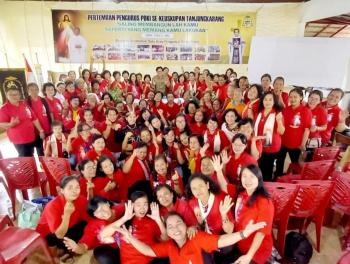 Temu Pengurus Paguyuban Devosan Kerahiman Ilahi St. Perawan Maria Keuskupan Tanjungkarang dan Pengurus PDKI Paroki, Wilayah, Unit Pastoral, Stasi Se- Keuskupan Tanjungkarang