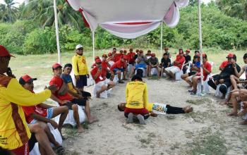 Jamin Keselamatan Wisatawan, Disparbud Lampung Selatan Gelar Pelatihan Penjaga Pantai 