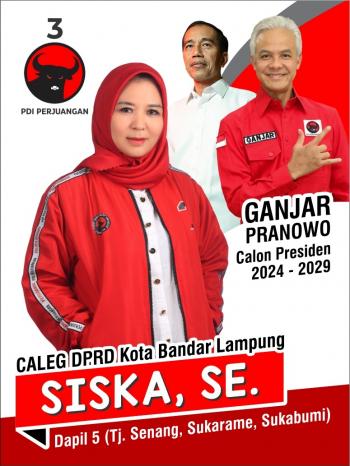 Mengenal Lebih Dekat Siska S.E Calon Legislatif DPRD Kota Bandar Lampung Daerah Pemilihan 5 Tanjung Senang, Sukarame, dan Sukabumi