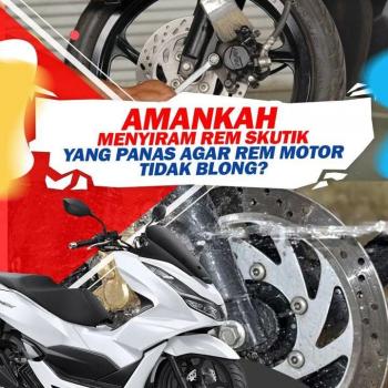 Bolehkah Menyiram Cakram Panas Dengan Air 