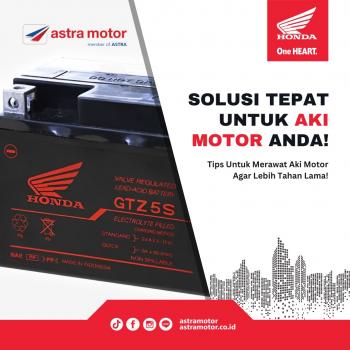 Tips Untuk Merawat Aki Motor Agar Lebih Tahan Lama 