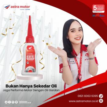 Jaga Performa Motor Dengan Oli Garden 