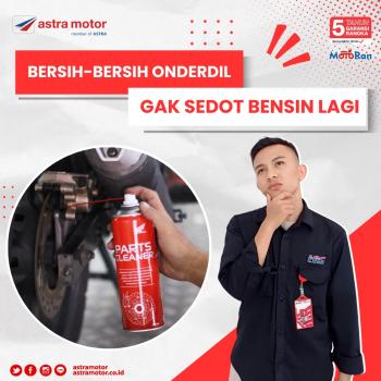 Bersih Bersih Onderdil Gak Sedot Bensin Lagi, Bengkel AHASS Ganti Pakai Cairan Khusus  