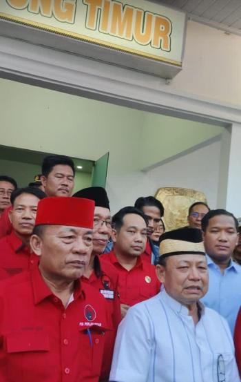 Disahkan Jadi Paslon, Dawam-Ketut Apresiasi Bawaslu Lampung Timur