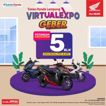 Honda Istana Motor hadirkan kembali promo potongan 5 Bulan dan 4 bulan melalui Virtual Exbihition