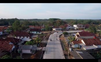 Tasyakuran Jalan, Warga Lampung Tengah : Matur Nuwun Pak Jokowi 