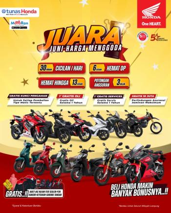 Juara Juni Harga Menggoda 