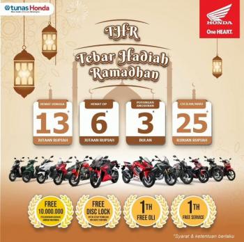 Honda Gelar Promo Honda THR (Tebar Hadiah Ramadhan)