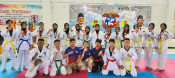 Satlas Lampung Selatan Sabet 20 Medali di Kejuaraan Festival Taekwondo Lampung XII 2024 