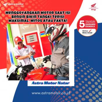 Menggoyangkan Motor Saat Isi Bensin Bikin Tangki Terisi Maksimal, Mitos Atau Fakta 