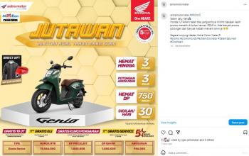 Tampilan New Honda Genio Kini Semakin Stylish 