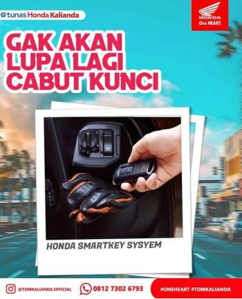 Mengenal Lebih Jauh Honda Smart Key System