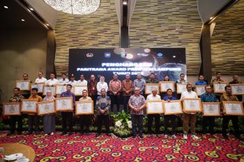 5 Institusi dan 3 Badan Usaha Binaan BPJS Ketenagakerjaan Lampung Tengah Raih Paritrana Award 2023 