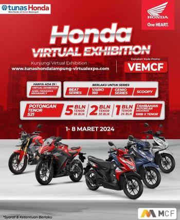 Honda Virtual Expo : Bertabur Promo Leasing MCF 