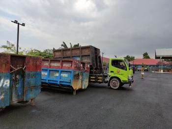 Pengadaan Kontainer Sampah Pada DLH Bandar Lampung Disidik Kejari