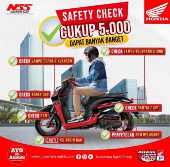 Safety Check Cukup 5 Ribu Di AHASS NSS Kedaton