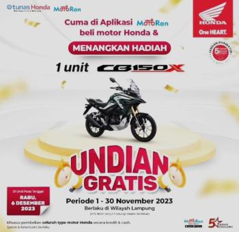 Beli Motor Dapat Motor Bersama Tunas Honda Kalianda 