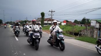 TDM Gelar Honda Community Bikers Soleh Rindu Berbuat Kebaikan 