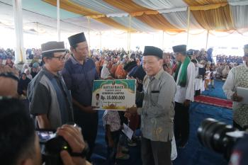 Pemerintah Provinsi Lampung Gelar Pengajian Akbar dan Doa Bersama di Kabupaten Pesisir Barat 