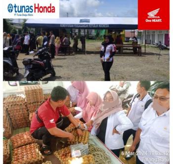 TDM Simpang Pematang Salurkan CSR Subsidi Telur Untuk Dukung Kesejahteraan Masyarakat 