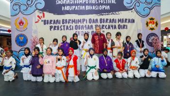 Dojo Arafolia Keluar Sebagai Juara Umum 1 di Shorinji Kempo Kids Festival 2024