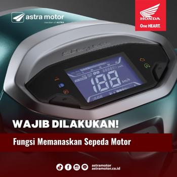 Fungsi Memanaskan Sepeda Motor 