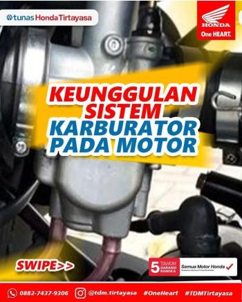 Bingung Pilih Motor Injeksi atau Karburator ? ini Kelebihan Karburator 