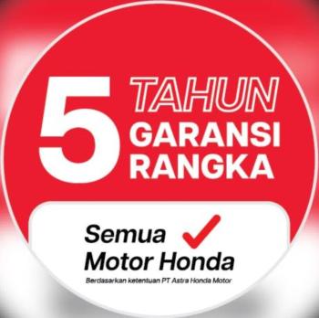 Honda Berikan Garansi Baru Rangka 5 Tahun