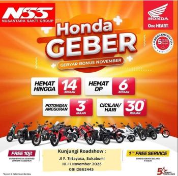 NSS Kedaton Kembali Mengadakan Pameran Honda Geber di Sukabumi 