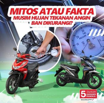 Mitos Atau Fakta, Tekanan Udara Ban Mobil Harus di Kurangi Saat Kondisi Hujan 