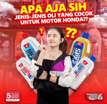 Apa Oli Yang Cocok Untuk Motor Honda 