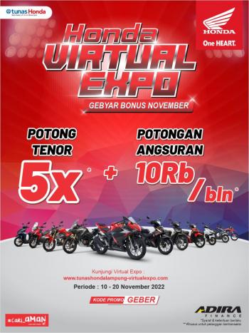 Honda Virtual Exhibition, Special Promo & Banyak Untungnya 