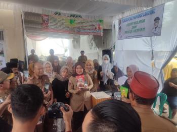  Pemerintah Provinsi Lampung Menggelar Kegiatan Bazar Kuliner produk UKM/ IKM di Lampung Timur 