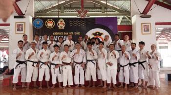 3 Jenderal Mengikuti Ujian Kenaikan Tingkat Shorinji Kempo 