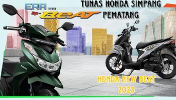 Makin Trendi, Ini Pilihan Warna Baru Honda BeAT 2023 Sudah Ready di TDM Simpang Pematang!