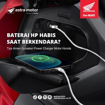 Tips Aman Gunakan Power Charger Motor Anda 