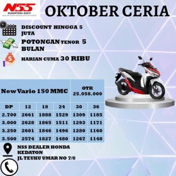 Promo Vario dari NSS Kedaton, Potongan Hingga Jutaan Rupiah