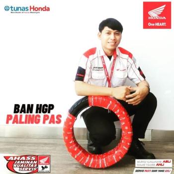 Ban Dari Honda Genuine Part Bikin Nyaman Berkendara 