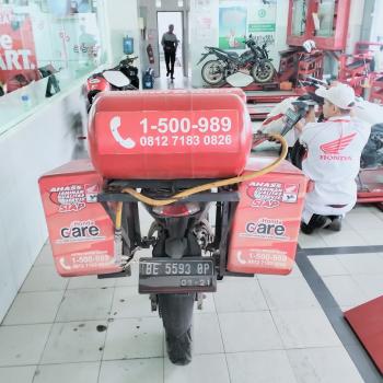 Konsumen Kini Jauh Lebih Tenang, Honda Babel Atasi Masalah Darurat Dengan Honda Care 