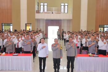 Kapolda Lampung Membuka Kegiatan Pelatihan Peningkatan Kemampuan TPTKP dan Olah TKP