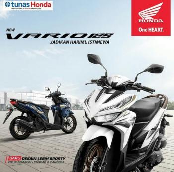 Honda New Vario 125 versi baru sudah bisa di pesan !