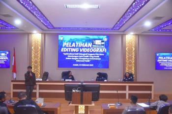 Bidhumas Polda Lampung Lakukan Pelatihan Keterampilan dan Pelayanan Publik Serta kemampuan komunikasi Digital Kepada Personil