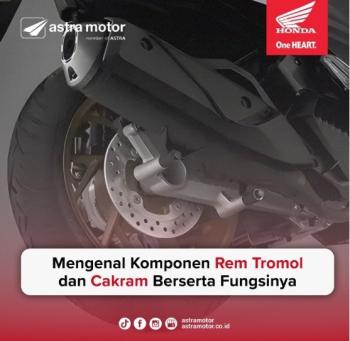 Cara Mengenal Rem Pada Motor  Anda 