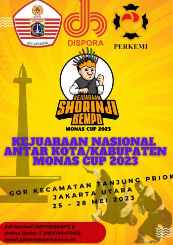 Kejuaraan Nasional Shorinji Kempo Antar Kota-Kabupaten Monas Cup 2023