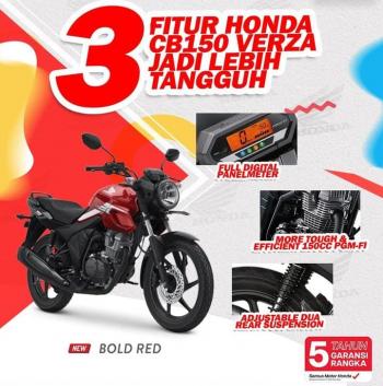 Bedah Keunggulan dan Kekurangan Honda CB150 Verza 