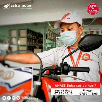 Ingin Service Motor? Yuk, Cek Dulu Aja di AHASS Astra Motor Natar