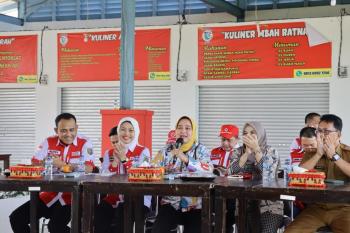 Ketua PMI Provinsi Lampung Tinjau Lokasi dan Rakor Persiapan Pelaksanaan Jumpa Bakti Gembira PMR Tingkat Nasional IX