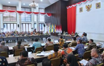 Pemprov Lampung Gelar High Level Meeting Tim Pengendalian Inflasi Daerah 